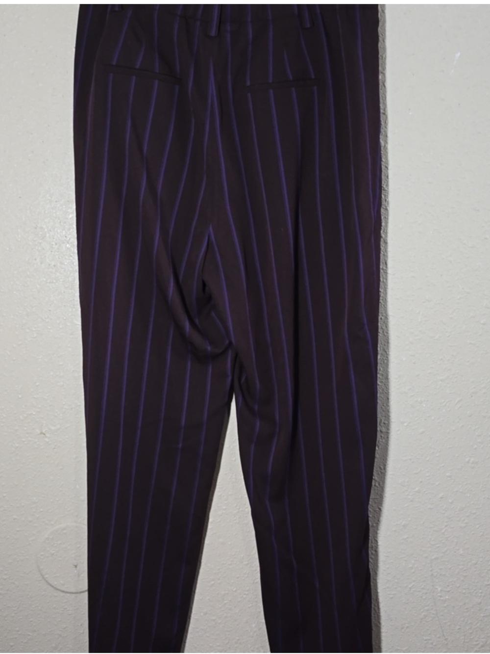 Vince Striped Brown And Purple Dress Pants Size 12 NWT - Picture 6 of 6